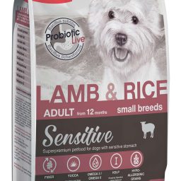 Blitz Sensitive с ягненком и рисом сухой корм для собак мелких пород