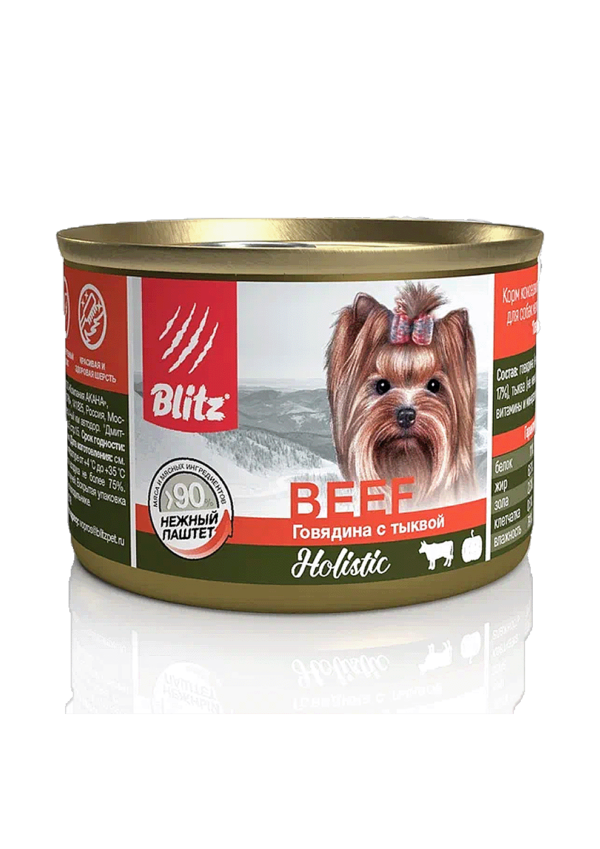Каталог кормов Blitz (Блиц) для кошек и собак