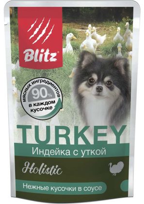 Линия Blitz Holistic для собак, корма из линейки «Блиц Холистик»