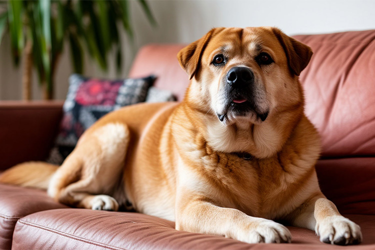 Собака толстеет после стерилизации