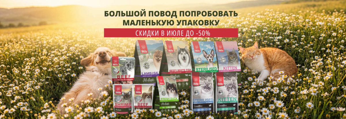Большие скидки в Июле